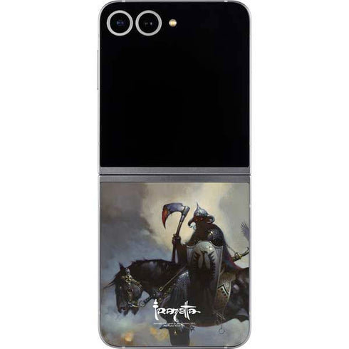 Death Dealer on Horseback by Frazetta Galaxy Z Flip6 Skin